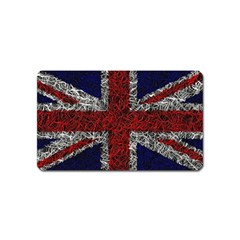 Union Jack Flag Uk Patriotic Magnet (name Card) by Celenk