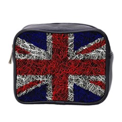 Union Jack Flag Uk Patriotic Mini Toiletries Bag 2-side by Celenk