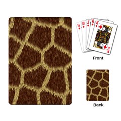 Background Texture Giraffe Playing Card by Celenk