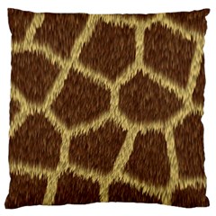 Background Texture Giraffe Large Cushion Case (two Sides)