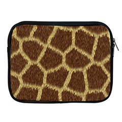 Background Texture Giraffe Apple Ipad 2/3/4 Zipper Cases