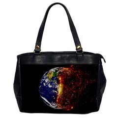 Climate Change Global Warming Office Handbags