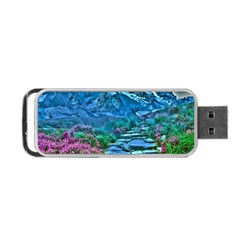 Pathway Nature Landscape Outdoor Portable Usb Flash (one Side) by Celenk