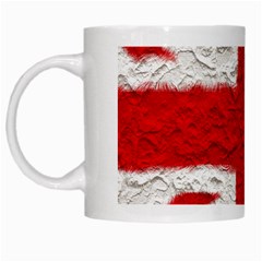 Union Jack Flag National Country White Mugs by Celenk