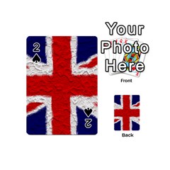 Union Jack Flag National Country Playing Cards 54 (mini)  by Celenk