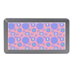 Pink Retro Dots Memory Card Reader (mini)