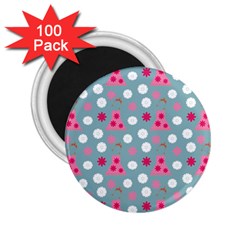 Pink Dress Blue 2 25  Magnets (100 Pack) 