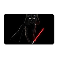 Darth Vader Cat Magnet (rectangular) by Valentinaart