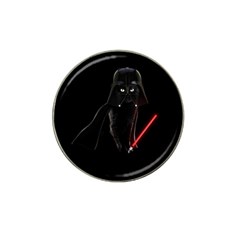 Darth Vader Cat Hat Clip Ball Marker by Valentinaart