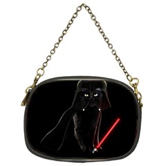 Darth Vader Cat Chain Purses (two Sides)  by Valentinaart