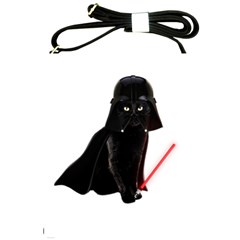 Darth Vader Cat Shoulder Sling Bags by Valentinaart