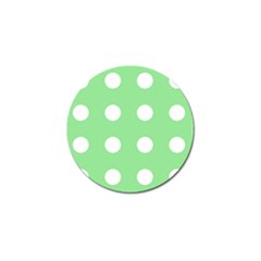 Lime Dot Golf Ball Marker (10 Pack)