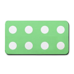 Lime Dot Medium Bar Mats