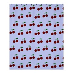 Blue Cherries Shower Curtain 60  X 72  (medium)  by snowwhitegirl