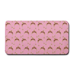 Pink Beige Hats Medium Bar Mats by snowwhitegirl