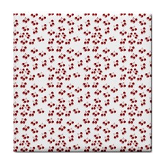 Red Cherries Tile Coasters by snowwhitegirl