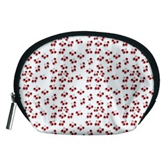 Red Cherries Accessory Pouches (medium) 