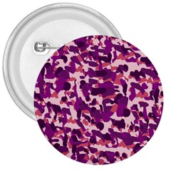 Pink Camo 3  Buttons