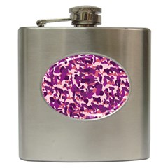 Pink Camo Hip Flask (6 Oz) by snowwhitegirl