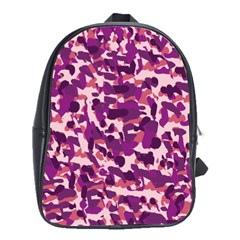 Pink Camo School Bag (large)