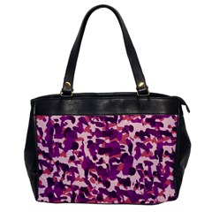 Pink Camo Office Handbags by snowwhitegirl