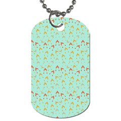 Blue Orange Hats Dog Tag (one Side)