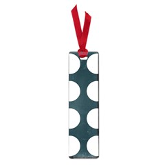 Big Dot Teal Blue Small Book Marks by snowwhitegirl