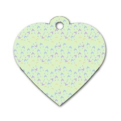 Minty Hats Dog Tag Heart (two Sides) by snowwhitegirl