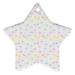 Pastel Hats Ornament (Star)