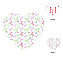 Candy Cherries Playing Cards (heart) 