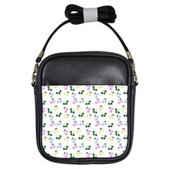 Green Cherries Girls Sling Bags