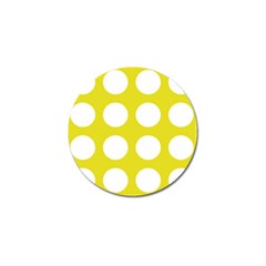 Big Dot Yellow Golf Ball Marker (10 Pack) by snowwhitegirl