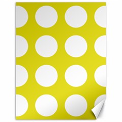 Big Dot Yellow Canvas 18  X 24   by snowwhitegirl