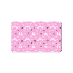 Music Star Pink Magnet (name Card)