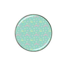 Music Stars Seafoam Hat Clip Ball Marker