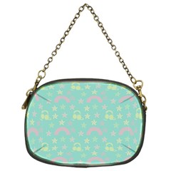 Music Stars Seafoam Chain Purses (one Side) 