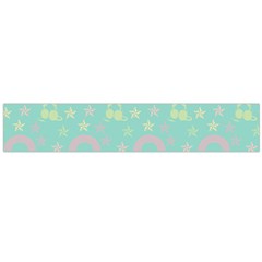 Music Stars Seafoam Large Flano Scarf  by snowwhitegirl