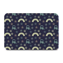 Music Stars Dark Teal Plate Mats