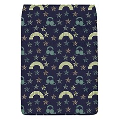 Music Stars Dark Teal Flap Covers (s)  by snowwhitegirl