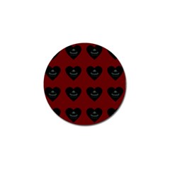 Cupcake Blood Red Black Golf Ball Marker (4 Pack)