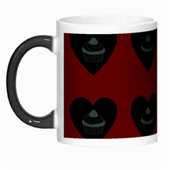 Cupcake Blood Red Black Morph Mugs