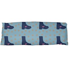 Deer Boots Teal Blue Body Pillow Case (dakimakura) by snowwhitegirl