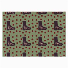 Deer Boots Green Large Glasses Cloth (2-side)