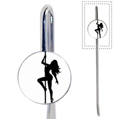 Dance Silhouette Pole Dancing Girl Book Mark