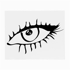 Drawn Eye Transparent Monster Big Small Glasses Cloth (2-side) by Alisyart