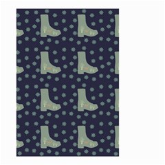 Blue Boots Small Garden Flag (two Sides)