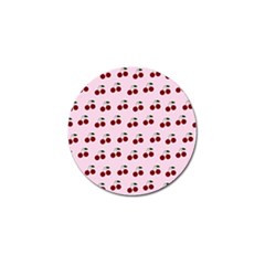 Pink Cherries Golf Ball Marker