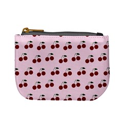 Pink Cherries Mini Coin Purses by snowwhitegirl