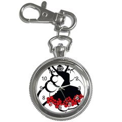 Flamenco Dancer Key Chain Watches