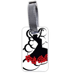 Flamenco Dancer Luggage Tags (One Side) 